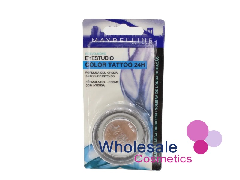 10 x Maybelline 24HR Color Tattoo Eyeshadow - 35 ON AND ON BRONZE